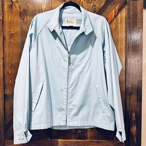VINTAGE London Fog Blue Windbreaker Lightweight Jacket